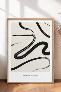HOMEPACK Ahşap Çerçeveli Tablo Çerçeveli Poster Sanatsal Modern Duvar Dekoru BOHEMIAN-14