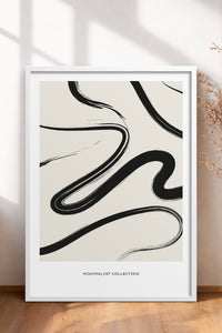 HOMEPACK Ahşap Çerçeveli Tablo Çerçeveli Poster Sanatsal Modern Duvar Dekoru BOHEMIAN-14