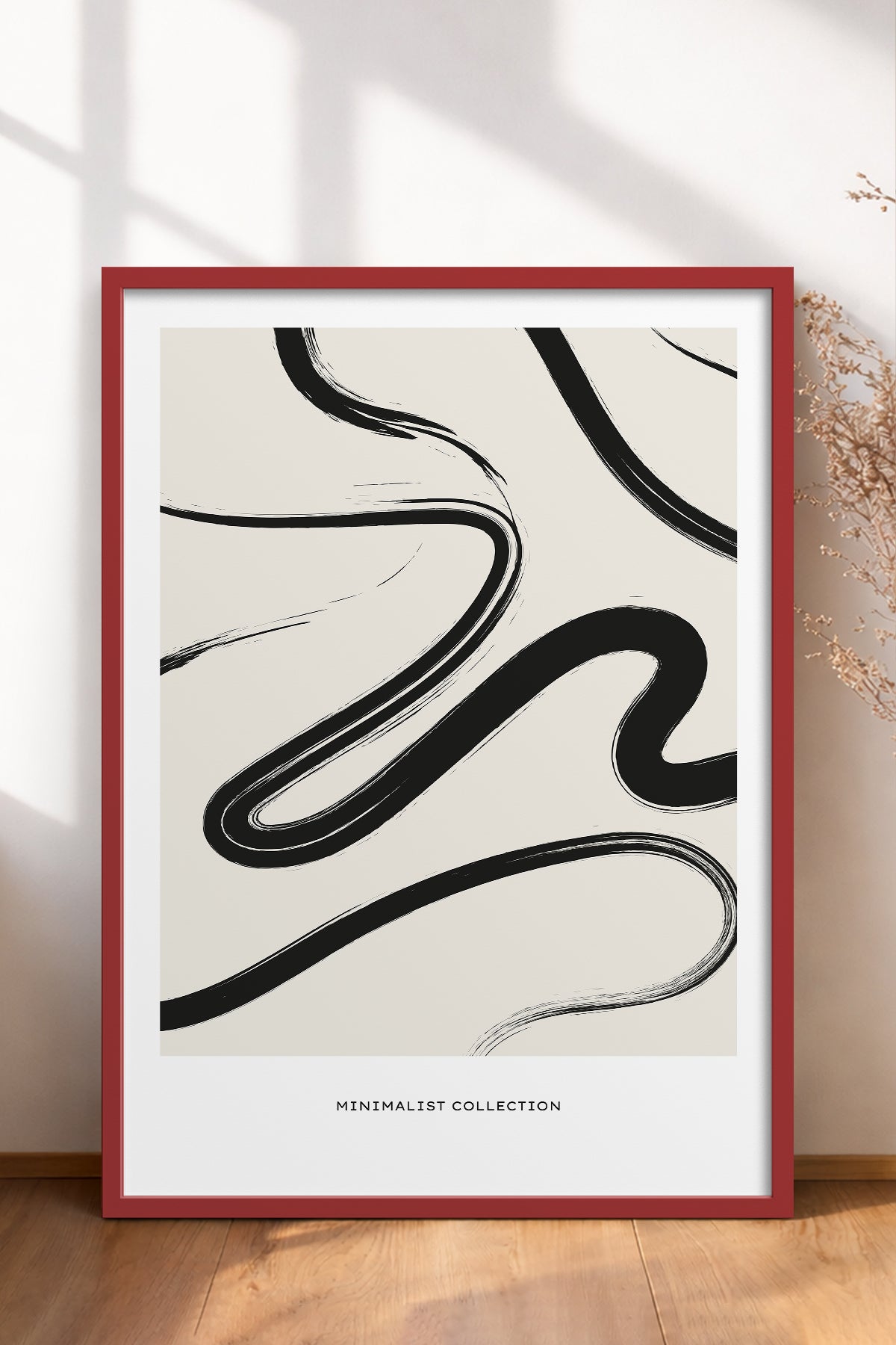 HOMEPACK Ahşap Çerçeveli Tablo Çerçeveli Poster Sanatsal Modern Duvar Dekoru BOHEMIAN-14