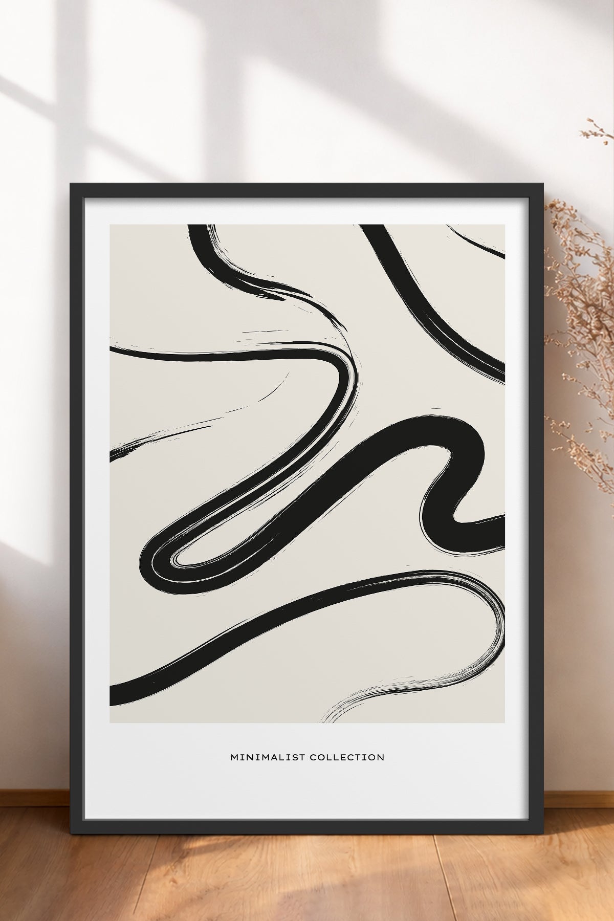 HOMEPACK Ahşap Çerçeveli Tablo Çerçeveli Poster Sanatsal Modern Duvar Dekoru BOHEMIAN-14