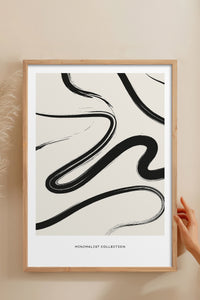 HOMEPACK Ahşap Çerçeveli Tablo Çerçeveli Poster Sanatsal Modern Duvar Dekoru BOHEMIAN-14