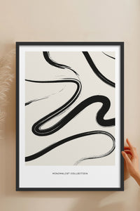 HOMEPACK Ahşap Çerçeveli Tablo Çerçeveli Poster Sanatsal Modern Duvar Dekoru BOHEMIAN-14