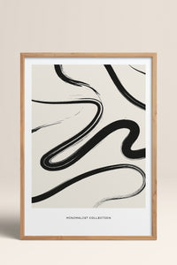 HOMEPACK Ahşap Çerçeveli Tablo Çerçeveli Poster Sanatsal Modern Duvar Dekoru BOHEMIAN-14