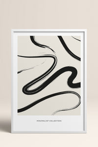 HOMEPACK Ahşap Çerçeveli Tablo Çerçeveli Poster Sanatsal Modern Duvar Dekoru BOHEMIAN-14