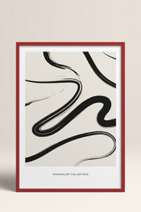 HOMEPACK Ahşap Çerçeveli Tablo Çerçeveli Poster Sanatsal Modern Duvar Dekoru BOHEMIAN-14