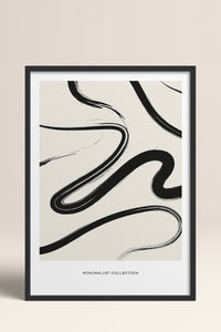 HOMEPACK Ahşap Çerçeveli Tablo Çerçeveli Poster Sanatsal Modern Duvar Dekoru BOHEMIAN-14