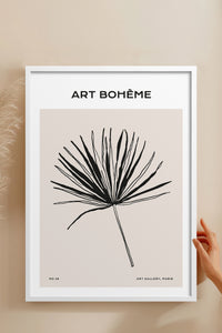 HOMEPACK Ahşap Çerçeveli Tablo Çerçeveli Poster Sanatsal Modern Duvar Dekoru BOHEMIAN-15
