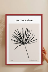 HOMEPACK Ahşap Çerçeveli Tablo Çerçeveli Poster Sanatsal Modern Duvar Dekoru BOHEMIAN-15
