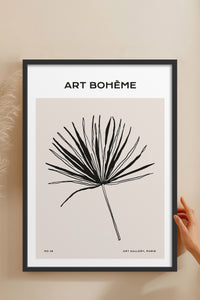 HOMEPACK Ahşap Çerçeveli Tablo Çerçeveli Poster Sanatsal Modern Duvar Dekoru BOHEMIAN-15