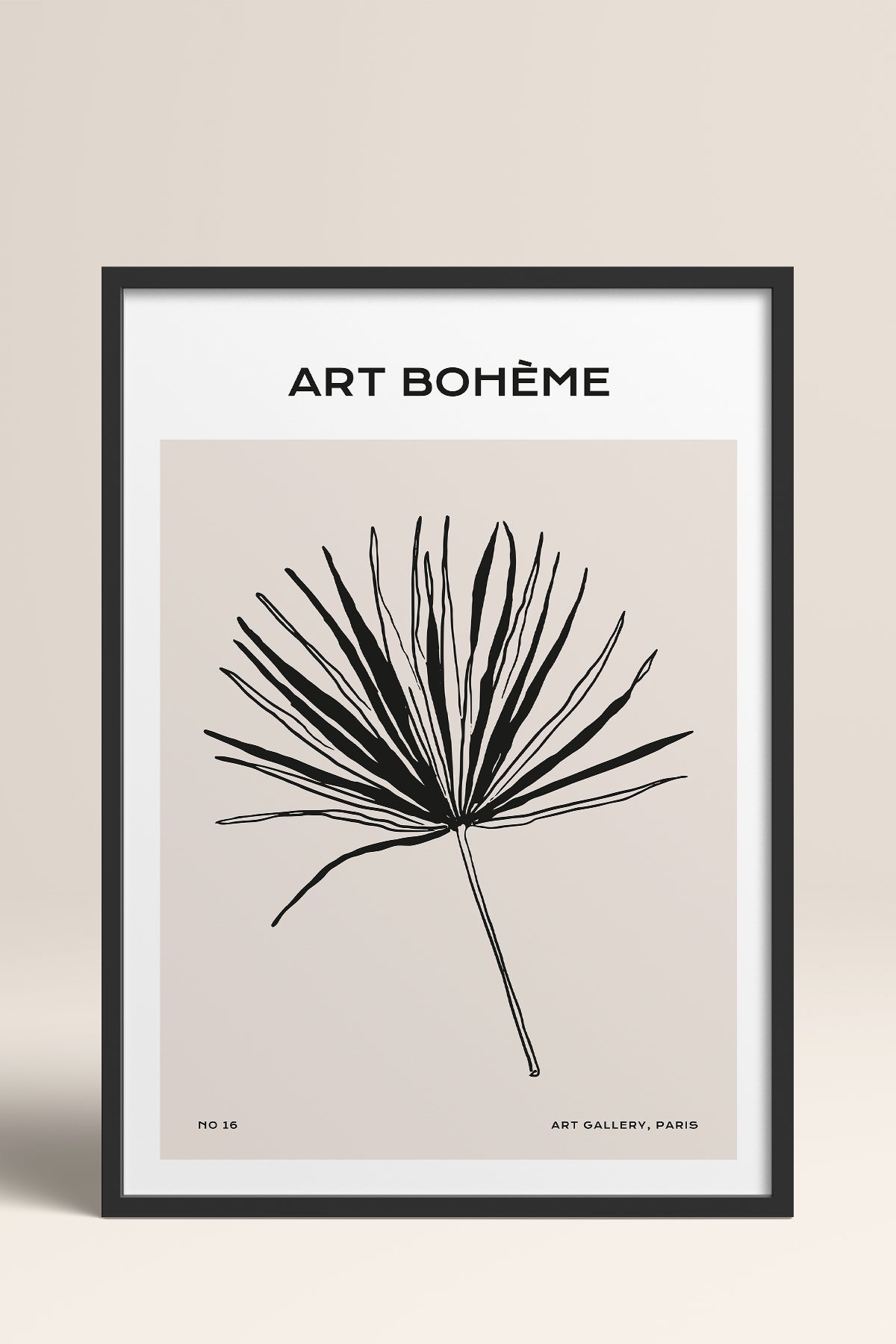 HOMEPACK Ahşap Çerçeveli Tablo Çerçeveli Poster Sanatsal Modern Duvar Dekoru BOHEMIAN-15