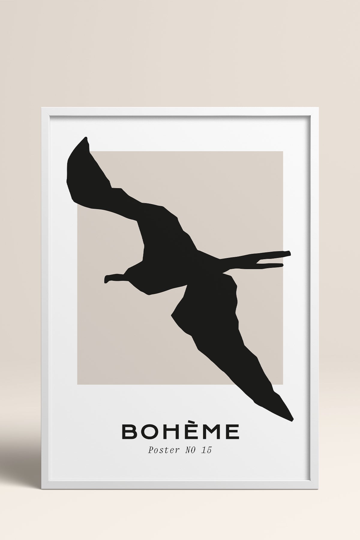 HOMEPACK Ahşap Çerçeveli Tablo Çerçeveli Poster Sanatsal Modern Duvar Dekoru BOHEMIAN-16