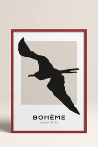 HOMEPACK Ahşap Çerçeveli Tablo Çerçeveli Poster Sanatsal Modern Duvar Dekoru BOHEMIAN-16