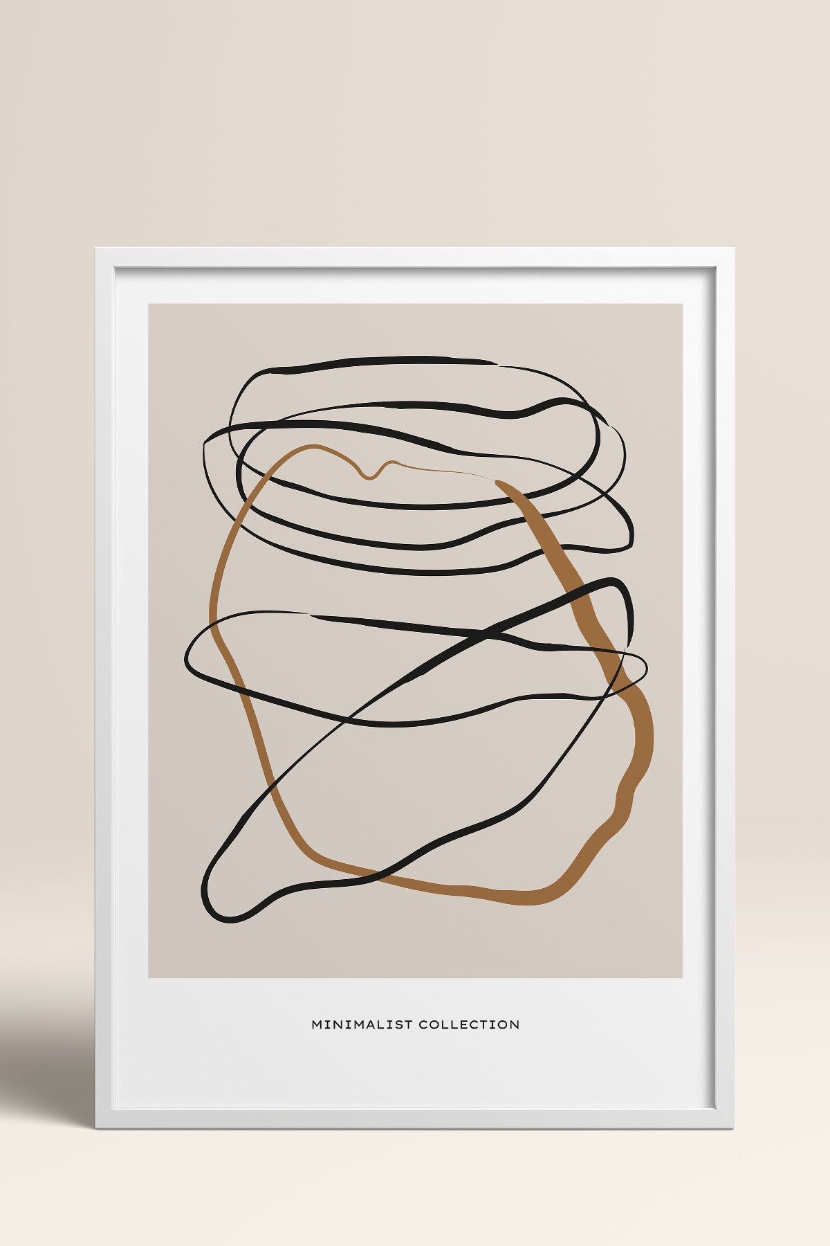 HOMEPACK Ahşap Çerçeveli Tablo Çerçeveli Poster Sanatsal Modern Duvar Dekoru BOHEMIAN-17