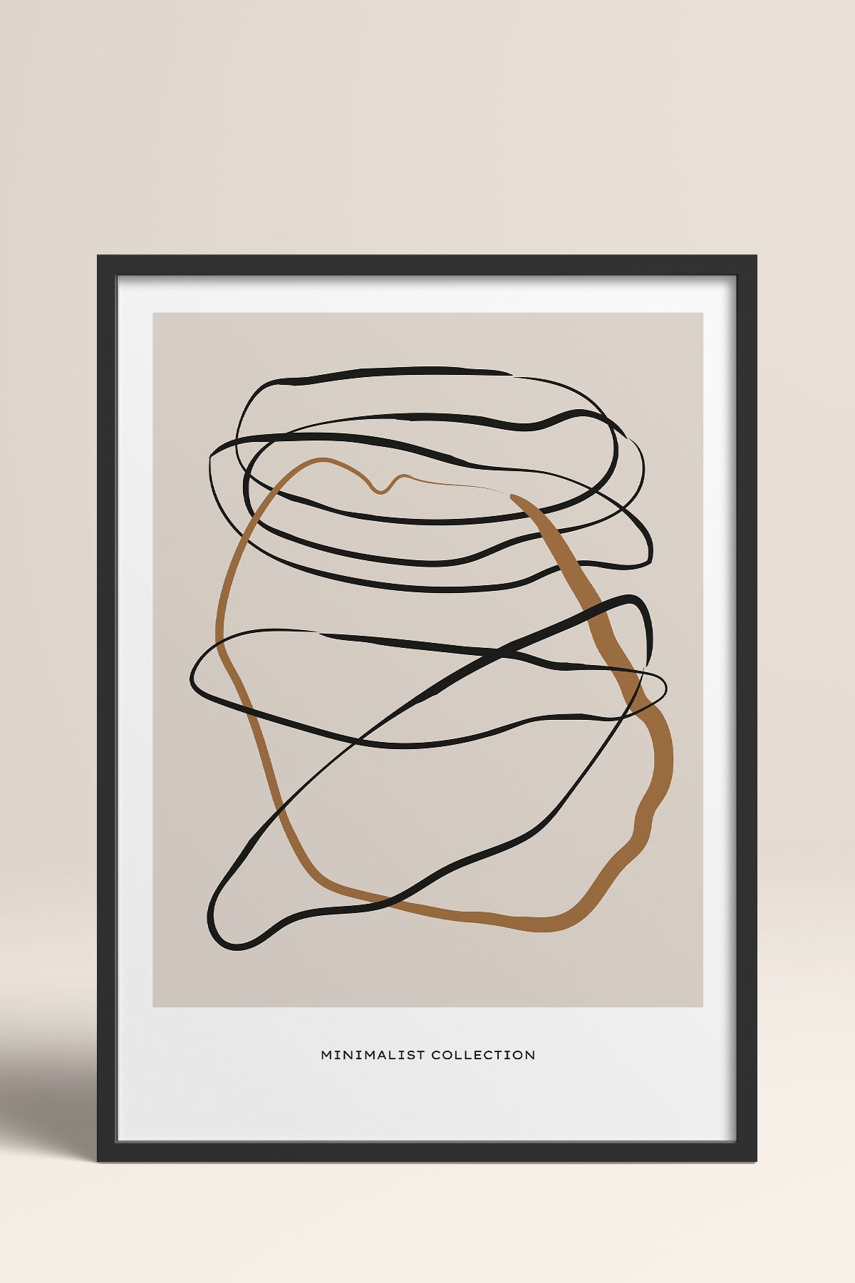 HOMEPACK Ahşap Çerçeveli Tablo Çerçeveli Poster Sanatsal Modern Duvar Dekoru BOHEMIAN-17