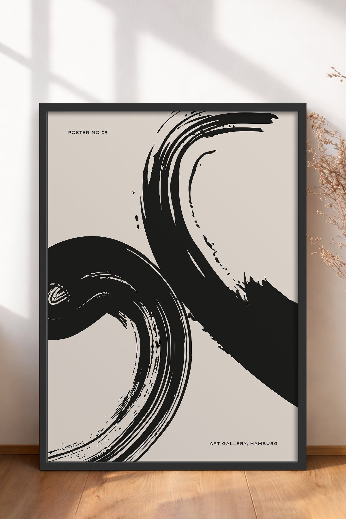 HOMEPACK Ahşap Çerçeveli Tablo Çerçeveli Poster Sanatsal Modern Duvar Dekoru BOHEMIAN-19