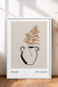 HOMEPACK Ahşap Çerçeveli Tablo Çerçeveli Poster Sanatsal Modern Duvar Dekoru BOHEMIAN-22