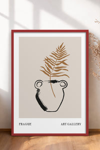 HOMEPACK Ahşap Çerçeveli Tablo Çerçeveli Poster Sanatsal Modern Duvar Dekoru BOHEMIAN-22
