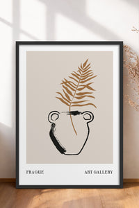 HOMEPACK Ahşap Çerçeveli Tablo Çerçeveli Poster Sanatsal Modern Duvar Dekoru BOHEMIAN-22