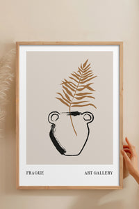 HOMEPACK Ahşap Çerçeveli Tablo Çerçeveli Poster Sanatsal Modern Duvar Dekoru BOHEMIAN-22