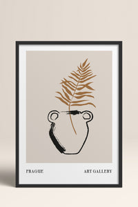 HOMEPACK Ahşap Çerçeveli Tablo Çerçeveli Poster Sanatsal Modern Duvar Dekoru BOHEMIAN-22