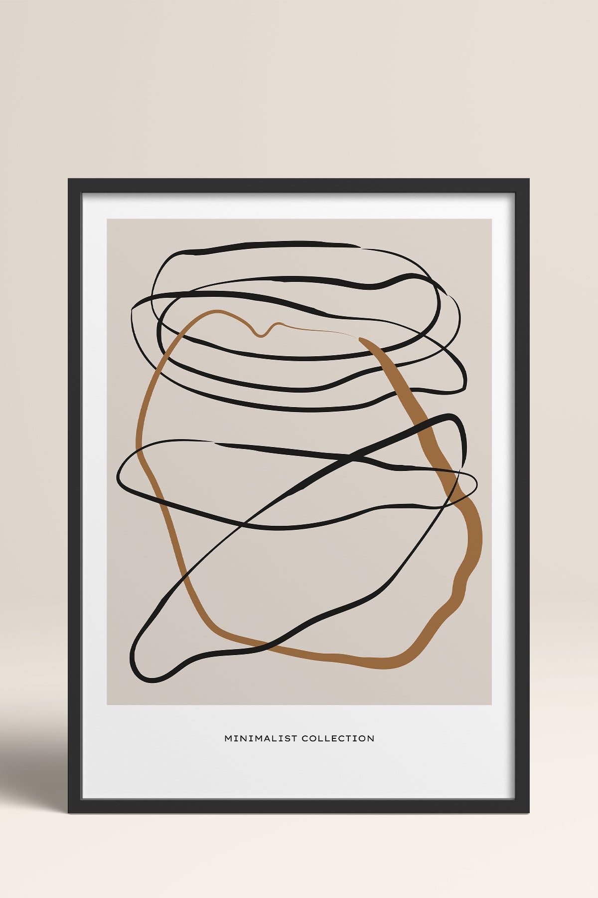 HOMEPACK Ahşap Çerçeveli Tablo Çerçeveli Poster Sanatsal Modern Duvar Dekoru BOHEMIAN-24