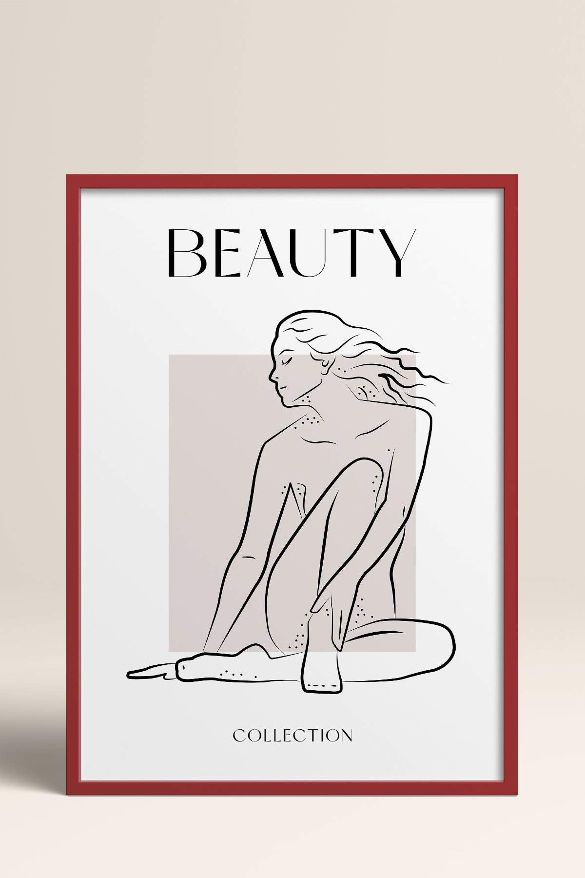 HOMEPACK Ahşap Çerçeveli Tablo Çerçeveli Poster Sanatsal Modern Duvar Dekoru BOHEMIAN-27