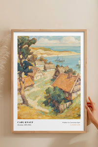 HOMEPACK Ahşap Çerçeveli Tablo Çerçeveli Poster Sanatsal Modern Duvar Dekoru CLS-01