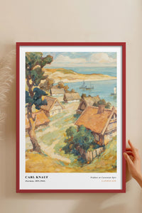 HOMEPACK Ahşap Çerçeveli Tablo Çerçeveli Poster Sanatsal Modern Duvar Dekoru CLS-01