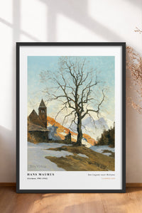 HOMEPACK Ahşap Çerçeveli Tablo Çerçeveli Poster Sanatsal Modern Duvar Dekoru CLS-02