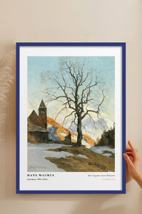 HOMEPACK Ahşap Çerçeveli Tablo Çerçeveli Poster Sanatsal Modern Duvar Dekoru CLS-02