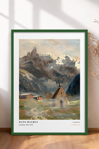 HOMEPACK Ahşap Çerçeveli Tablo Çerçeveli Poster Sanatsal Modern Duvar Dekoru CLS-03