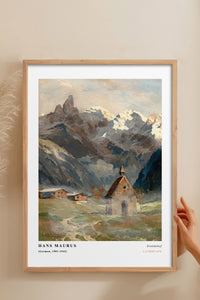 HOMEPACK Ahşap Çerçeveli Tablo Çerçeveli Poster Sanatsal Modern Duvar Dekoru CLS-03