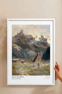 HOMEPACK Ahşap Çerçeveli Tablo Çerçeveli Poster Sanatsal Modern Duvar Dekoru CLS-03