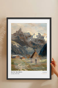 HOMEPACK Ahşap Çerçeveli Tablo Çerçeveli Poster Sanatsal Modern Duvar Dekoru CLS-03