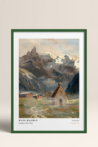 HOMEPACK Ahşap Çerçeveli Tablo Çerçeveli Poster Sanatsal Modern Duvar Dekoru CLS-03