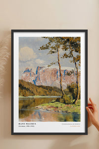 HOMEPACK Ahşap Çerçeveli Tablo Çerçeveli Poster Sanatsal Modern Duvar Dekoru CLS-04