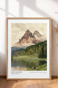 HOMEPACK Ahşap Çerçeveli Tablo Çerçeveli Poster Sanatsal Modern Duvar Dekoru CLS-05