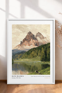 HOMEPACK Ahşap Çerçeveli Tablo Çerçeveli Poster Sanatsal Modern Duvar Dekoru CLS-05