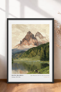 HOMEPACK Ahşap Çerçeveli Tablo Çerçeveli Poster Sanatsal Modern Duvar Dekoru CLS-05