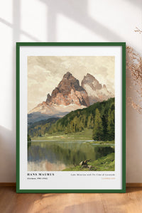 HOMEPACK Ahşap Çerçeveli Tablo Çerçeveli Poster Sanatsal Modern Duvar Dekoru CLS-05