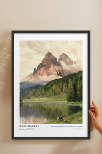 HOMEPACK Ahşap Çerçeveli Tablo Çerçeveli Poster Sanatsal Modern Duvar Dekoru CLS-05