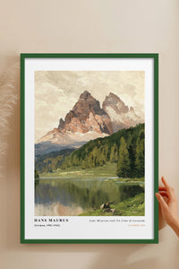 HOMEPACK Ahşap Çerçeveli Tablo Çerçeveli Poster Sanatsal Modern Duvar Dekoru CLS-05