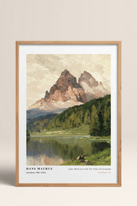 HOMEPACK Ahşap Çerçeveli Tablo Çerçeveli Poster Sanatsal Modern Duvar Dekoru CLS-05