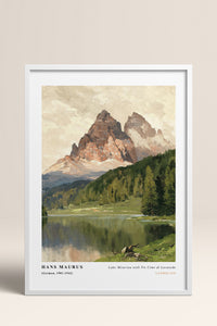 HOMEPACK Ahşap Çerçeveli Tablo Çerçeveli Poster Sanatsal Modern Duvar Dekoru CLS-05