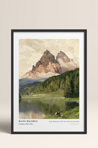 HOMEPACK Ahşap Çerçeveli Tablo Çerçeveli Poster Sanatsal Modern Duvar Dekoru CLS-05