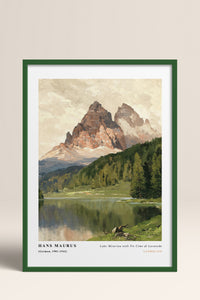 HOMEPACK Ahşap Çerçeveli Tablo Çerçeveli Poster Sanatsal Modern Duvar Dekoru CLS-05