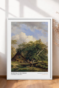 HOMEPACK Ahşap Çerçeveli Tablo Çerçeveli Poster Sanatsal Modern Duvar Dekoru CLS-06
