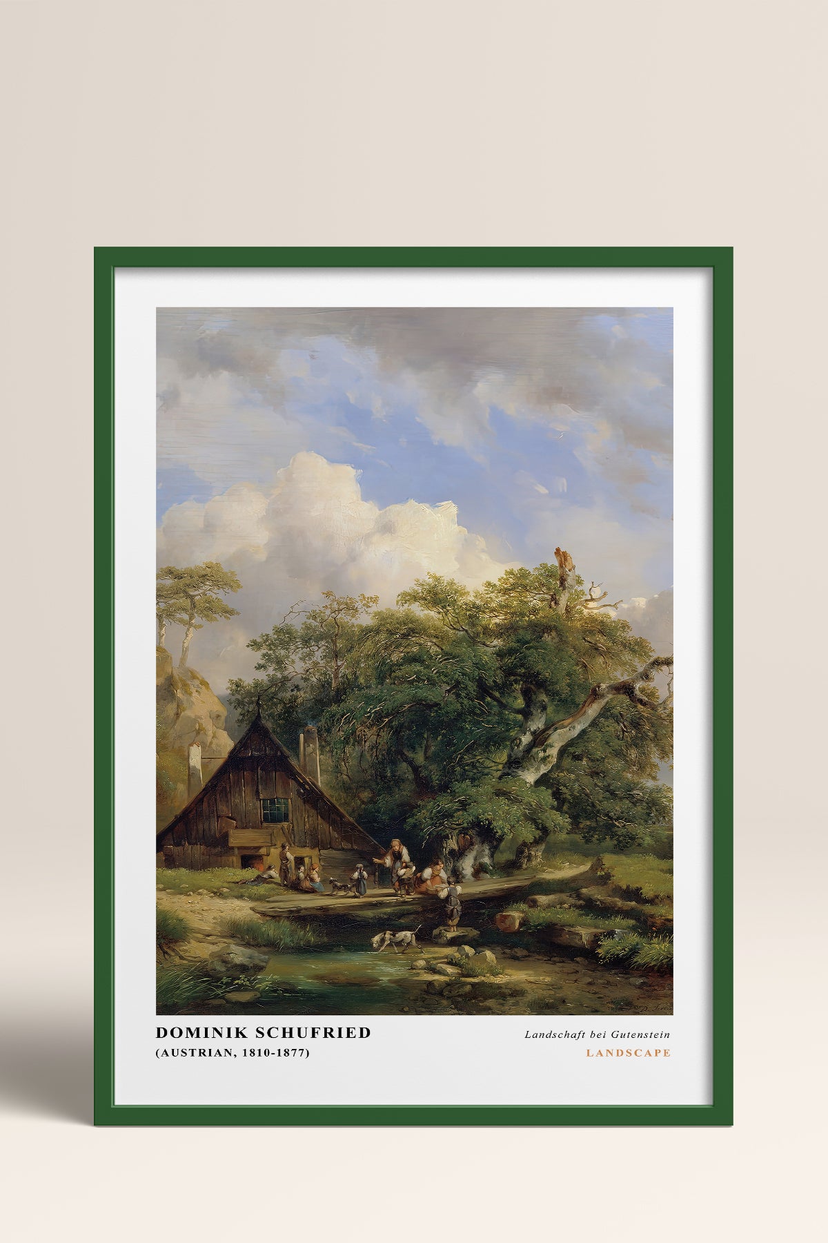 HOMEPACK Ahşap Çerçeveli Tablo Çerçeveli Poster Sanatsal Modern Duvar Dekoru CLS-06