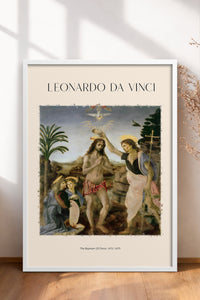 HOMEPACK Ahşap Çerçeveli Tablo Çerçeveli Poster Sanatsal Modern Duvar Dekoru DAVINCI-01