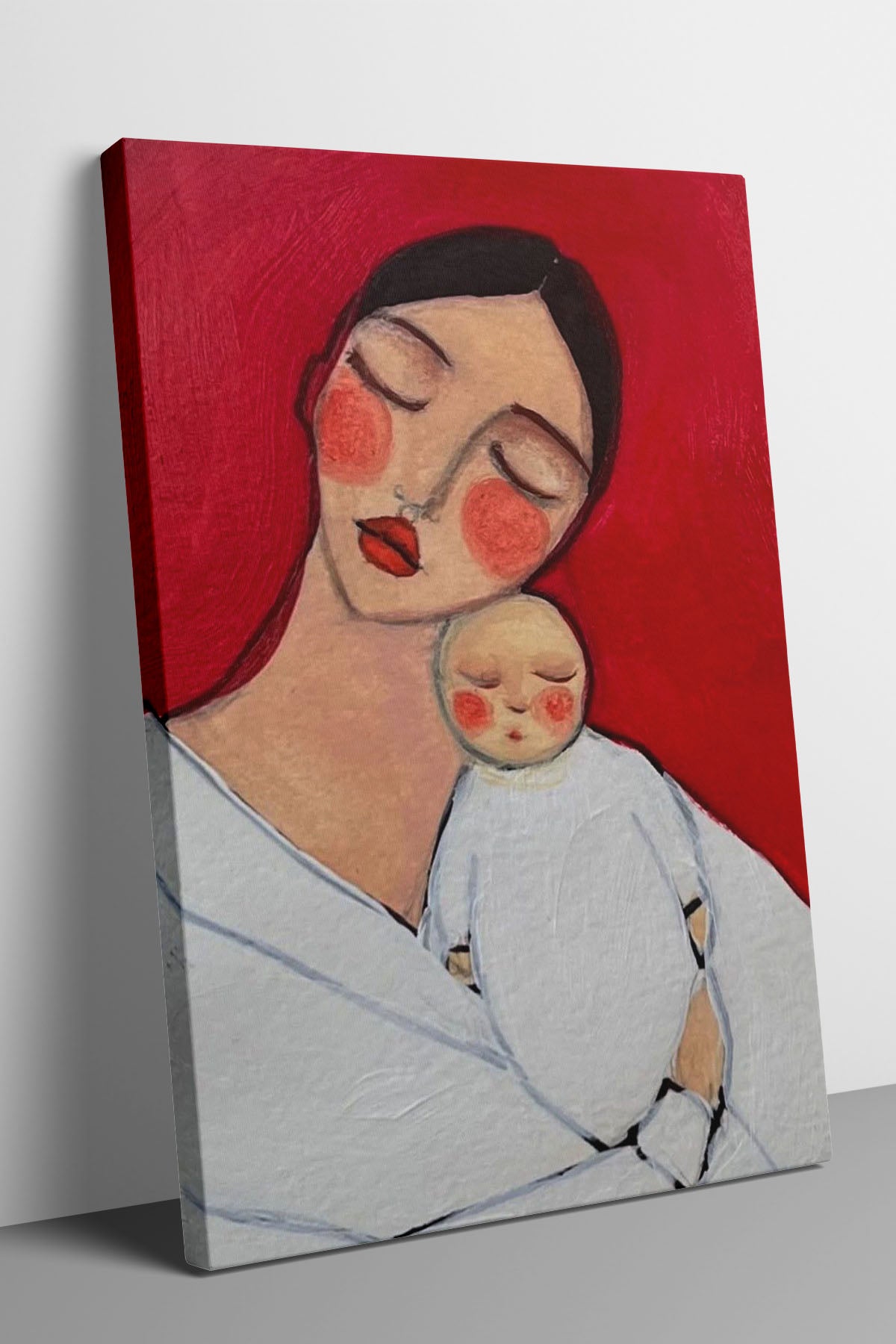 Nordik Neşe 6'lı Kanvas Tablo Seti – 15x21 cm